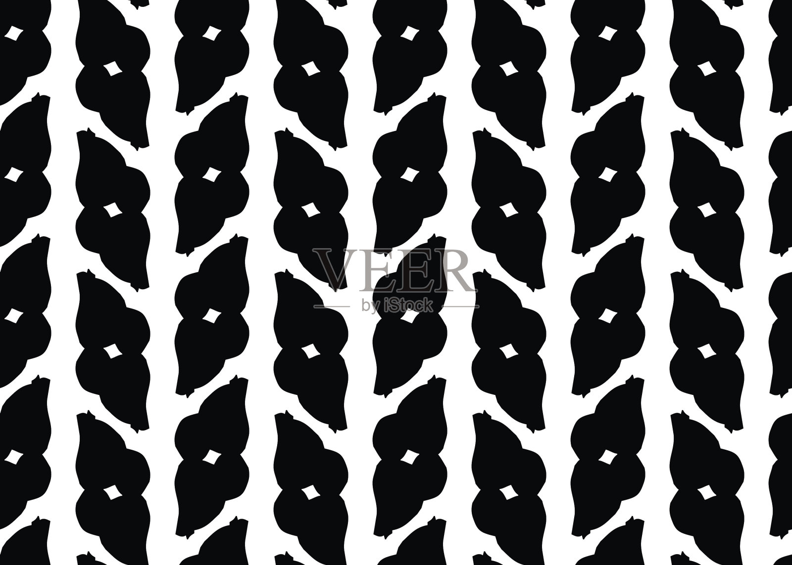 纹理背景无缝图案手绘插画图片素材