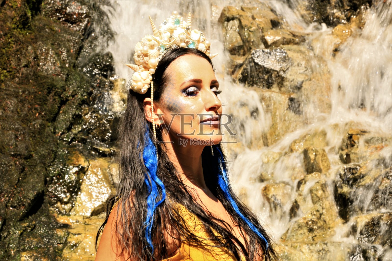 瀑布之美照片摄影图片