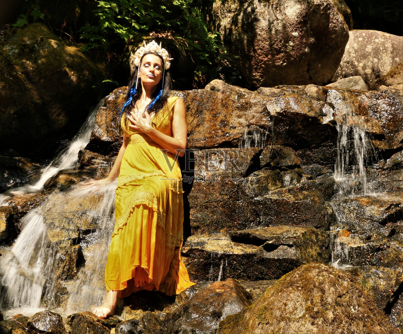 瀑布照片摄影图片