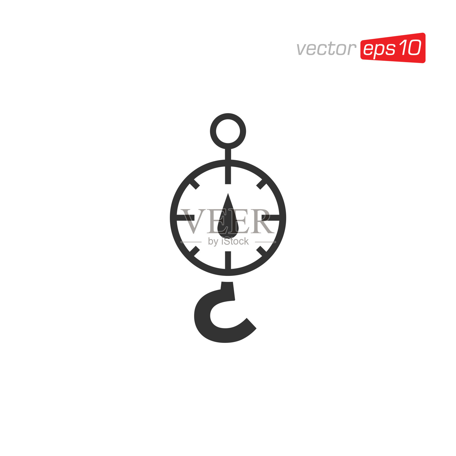 缩放图标设计矢量模板插画图片素材