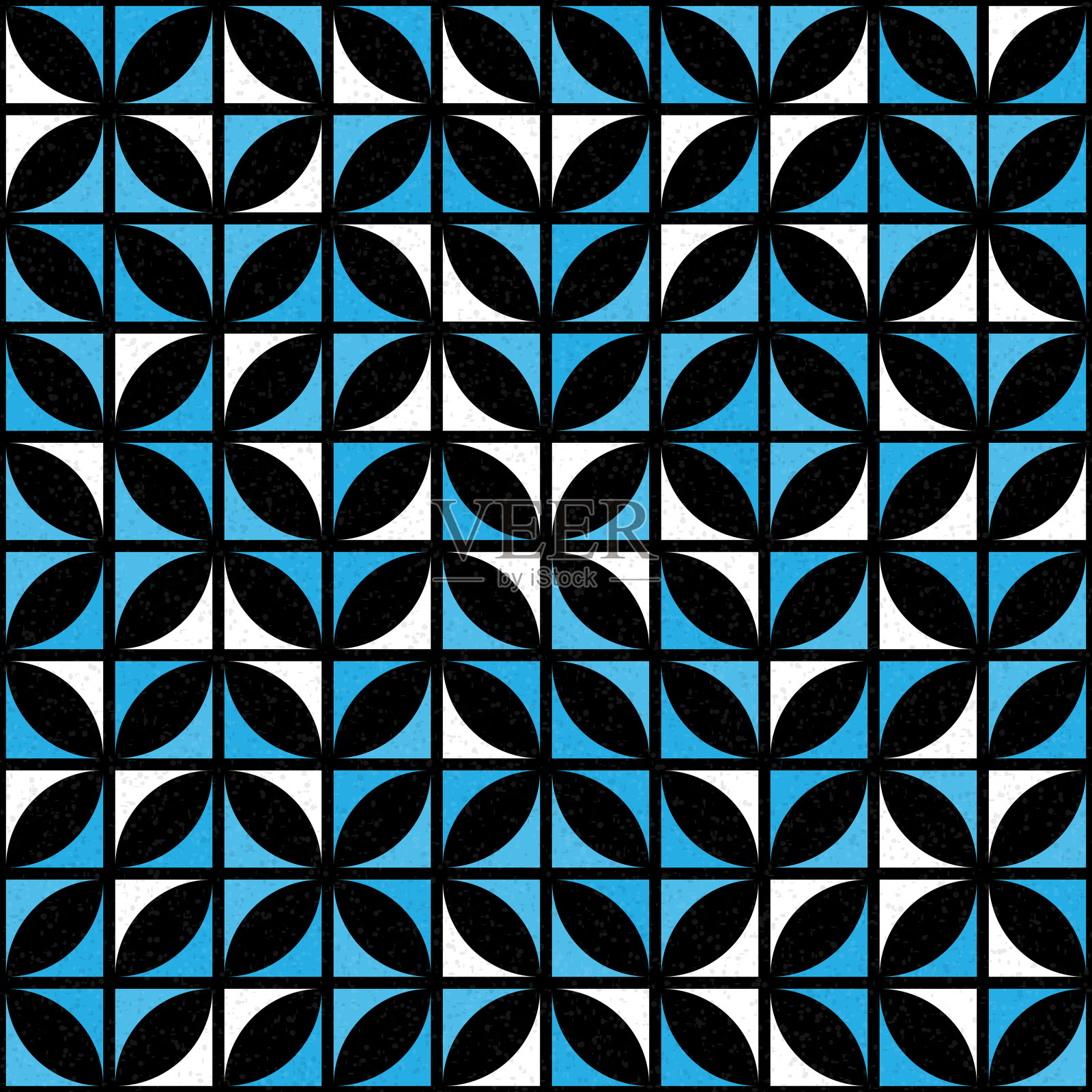 抽象几何图案生成计算艺术插图插画图片素材