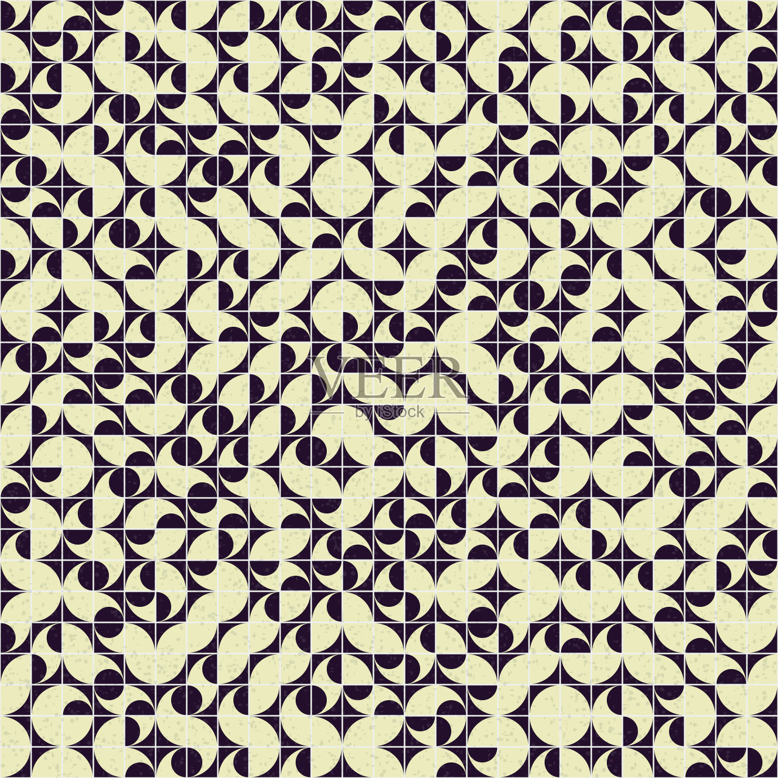 抽象几何图案生成计算艺术插图插画图片素材