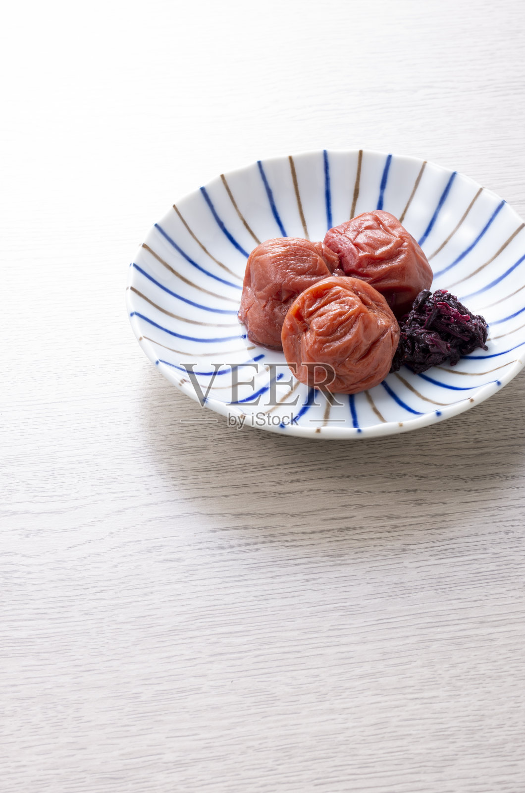 工作室拍摄的日本梅竹食物照片摄影图片