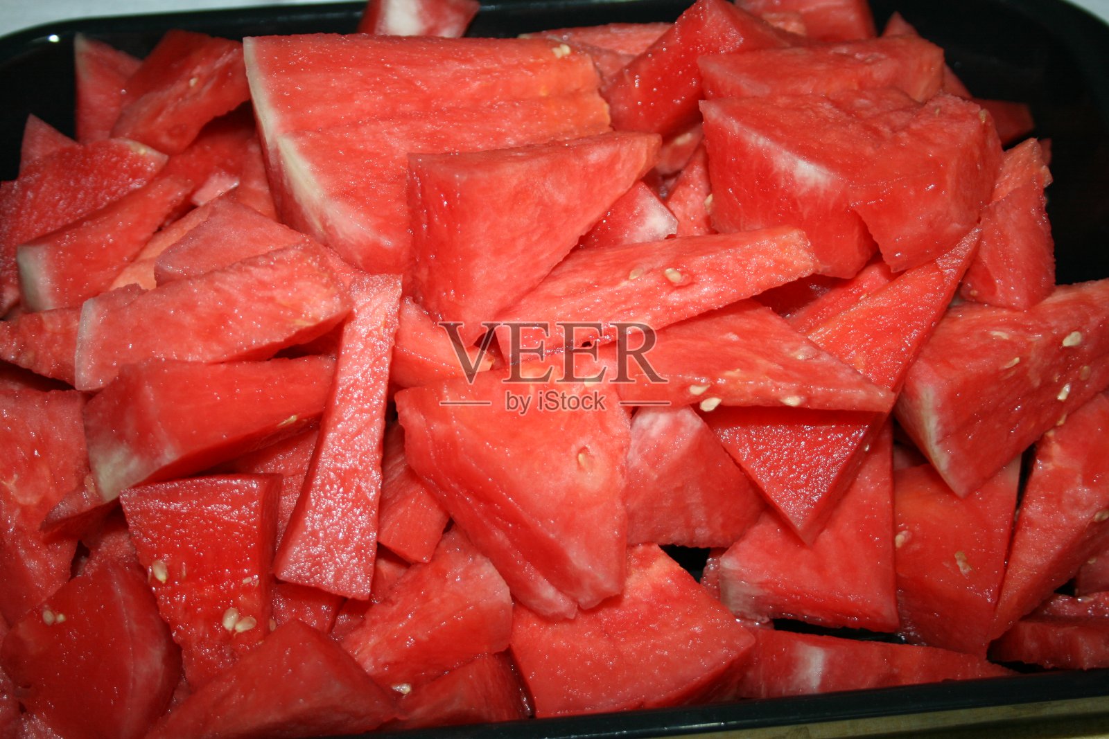 西瓜红照片摄影图片