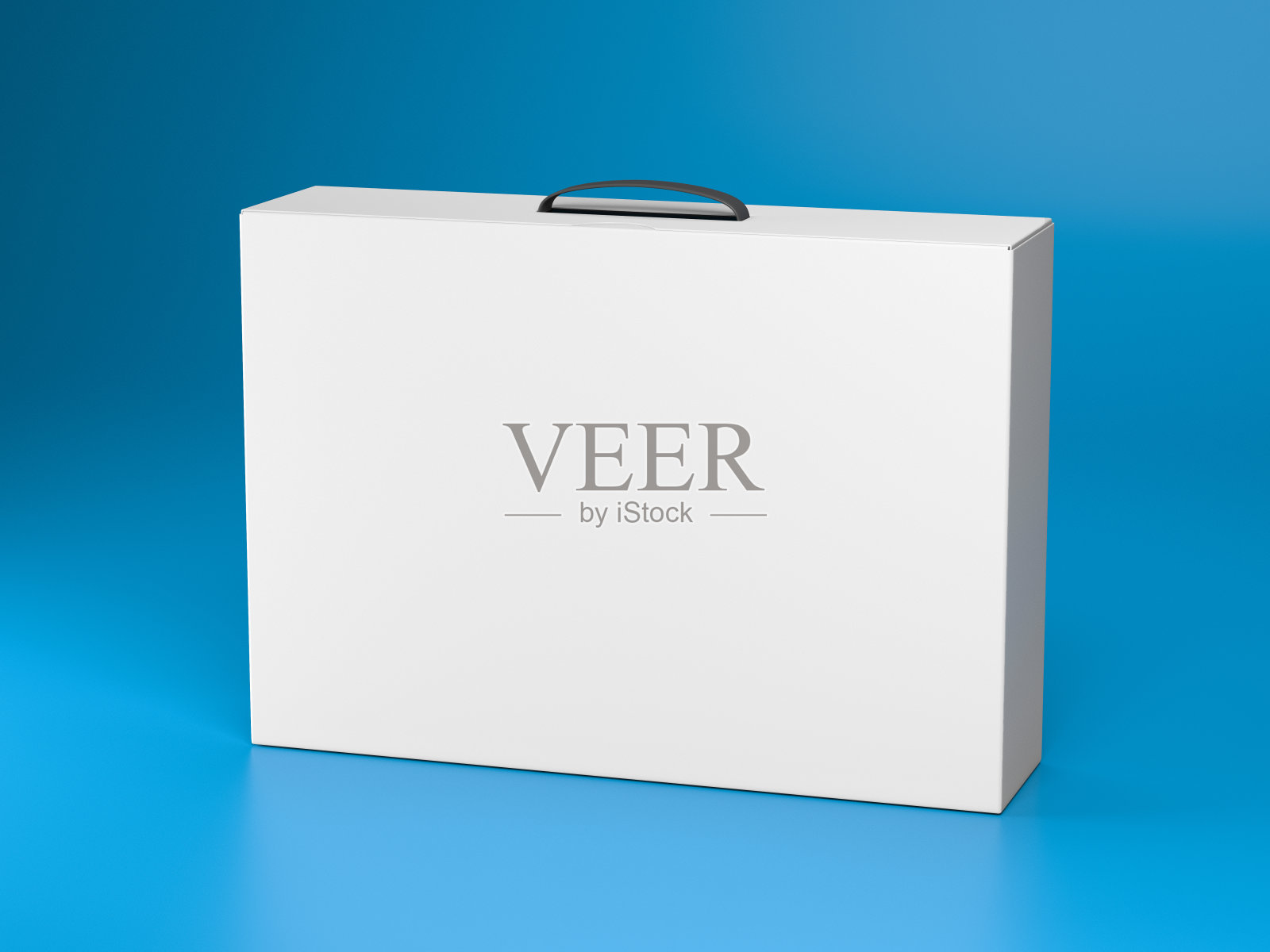 空白白色纸箱与处理模型。包装纸箱品牌LED，显示器，显示器，笔记本电脑，笔记本电脑，电视，电脑，平板电脑，视频游戏机等隔离，3d渲染照片摄影图片