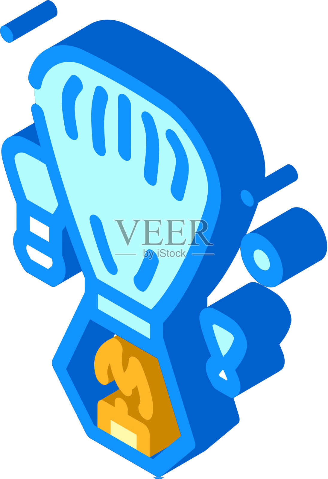 天堂fogariki事件等距图标设计元素图片