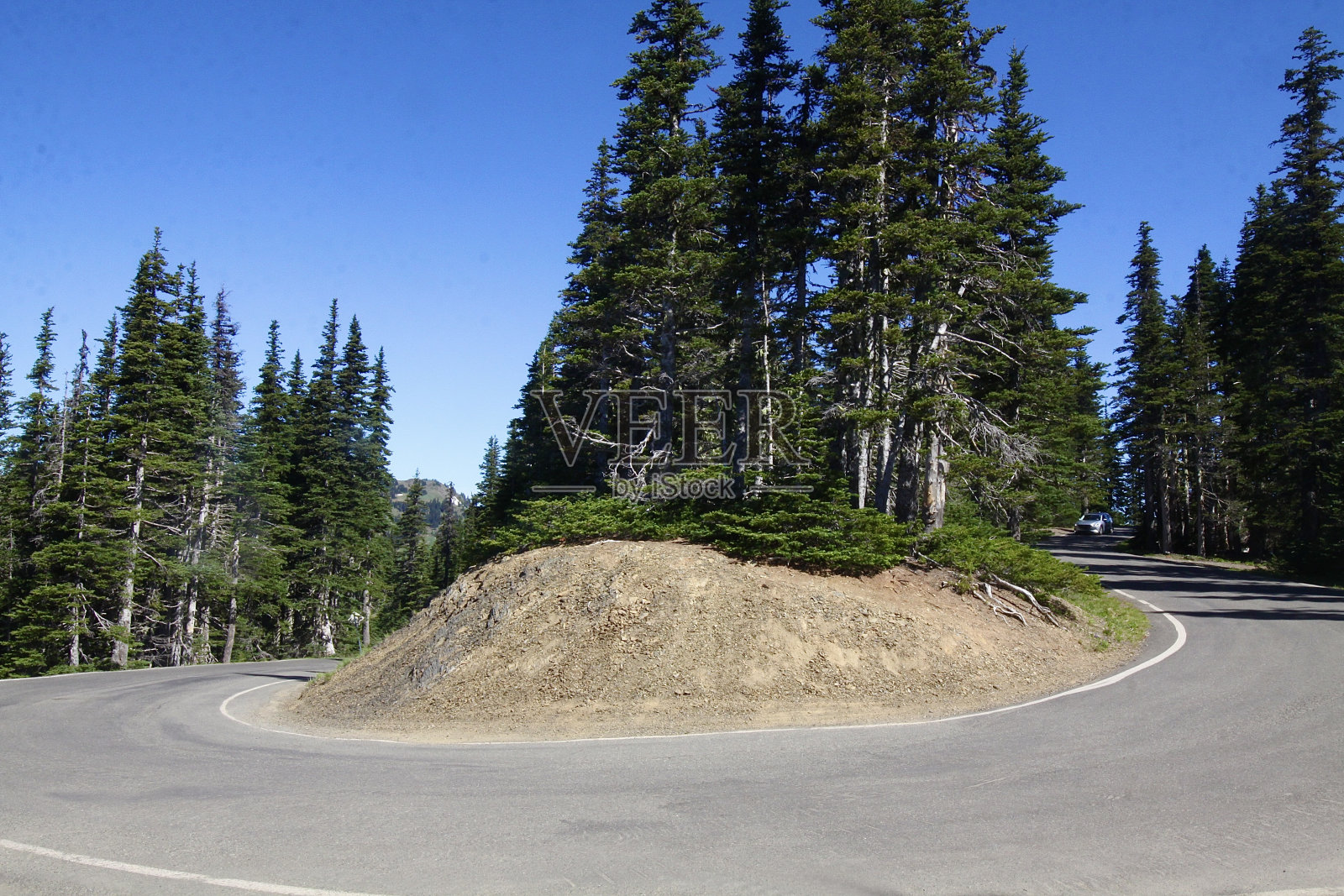 锋利的发夹曲线照片摄影图片