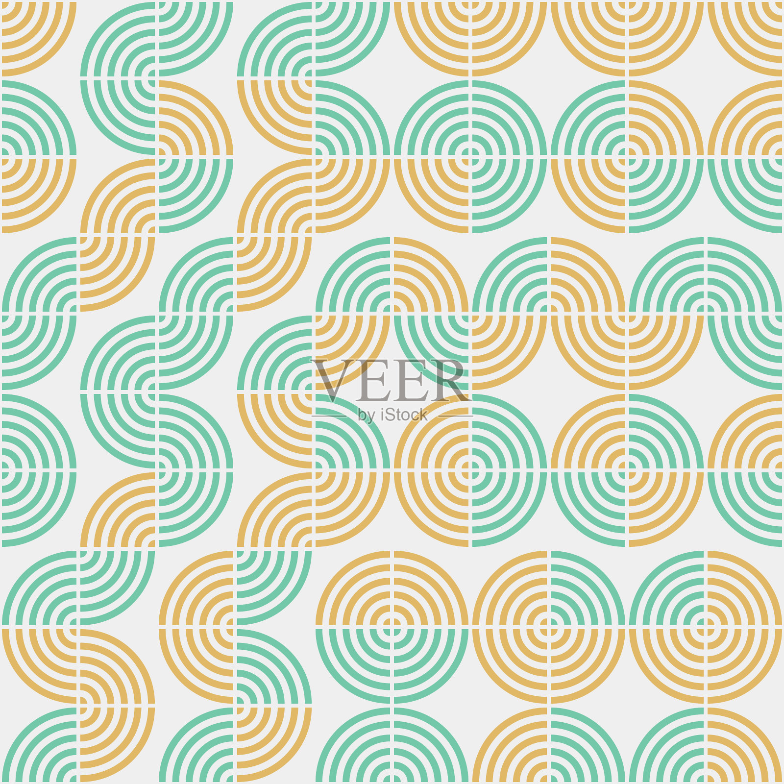 抽象几何图案生成计算艺术插图插画图片素材