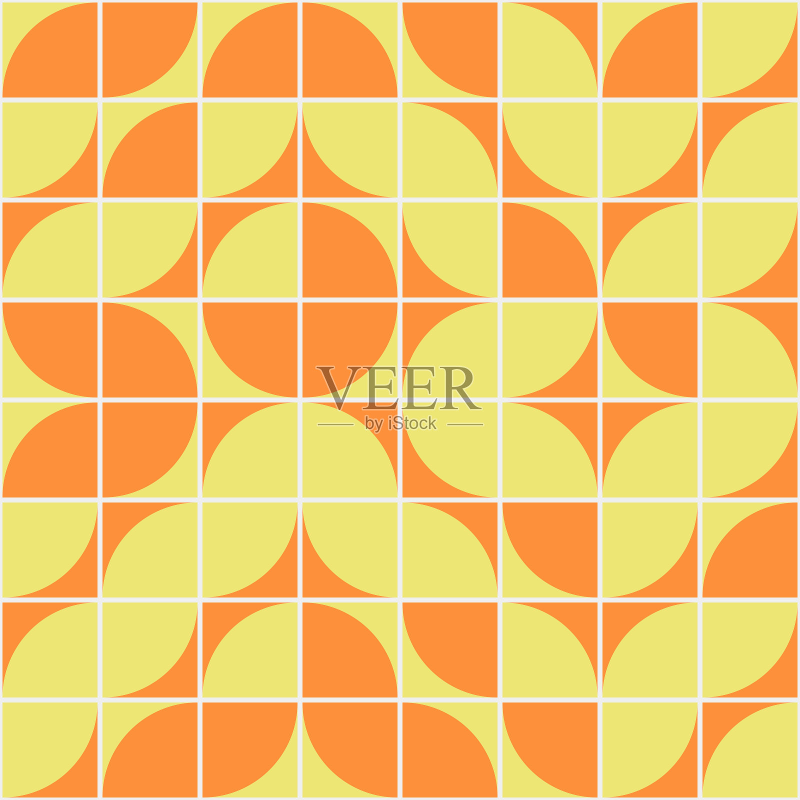 抽象几何图案生成计算艺术插图插画图片素材