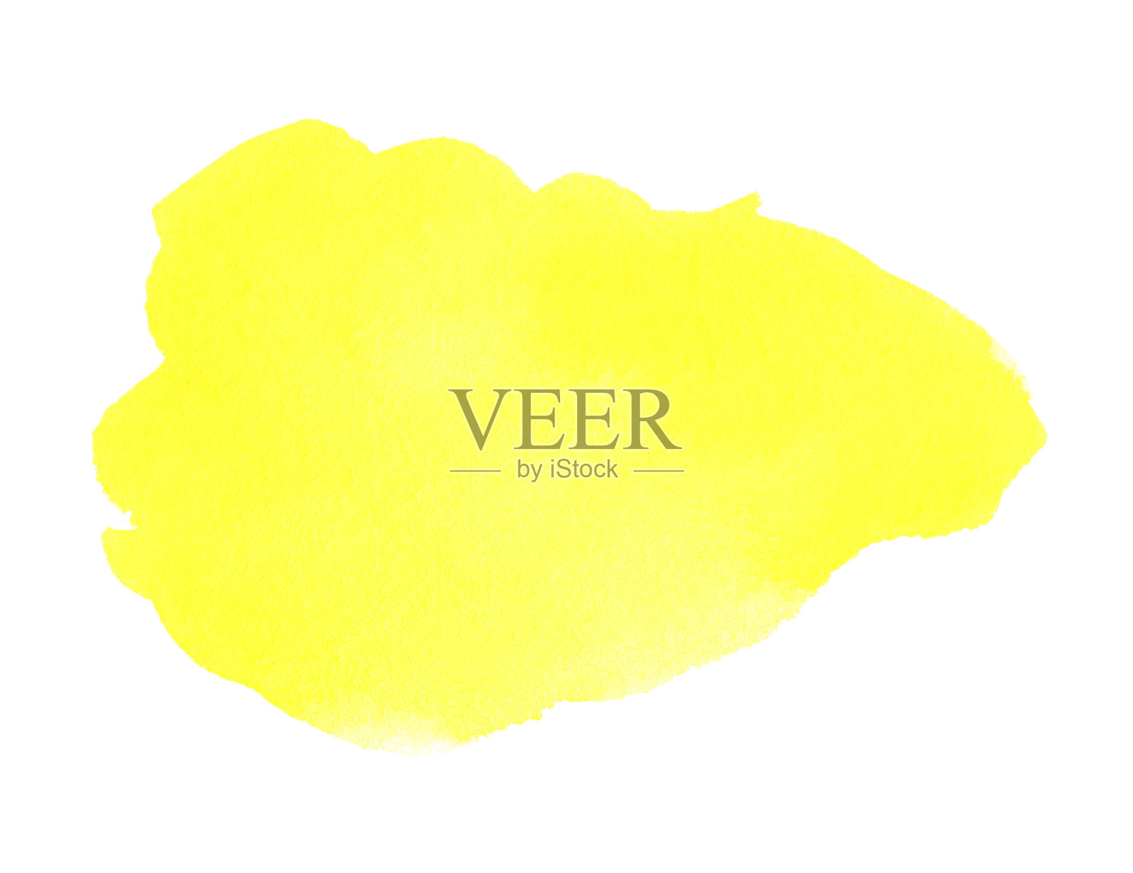 黄色水彩手绘颜料在白纸上纹理纹理。抽象水彩艺术刷画飞溅背景照片摄影图片