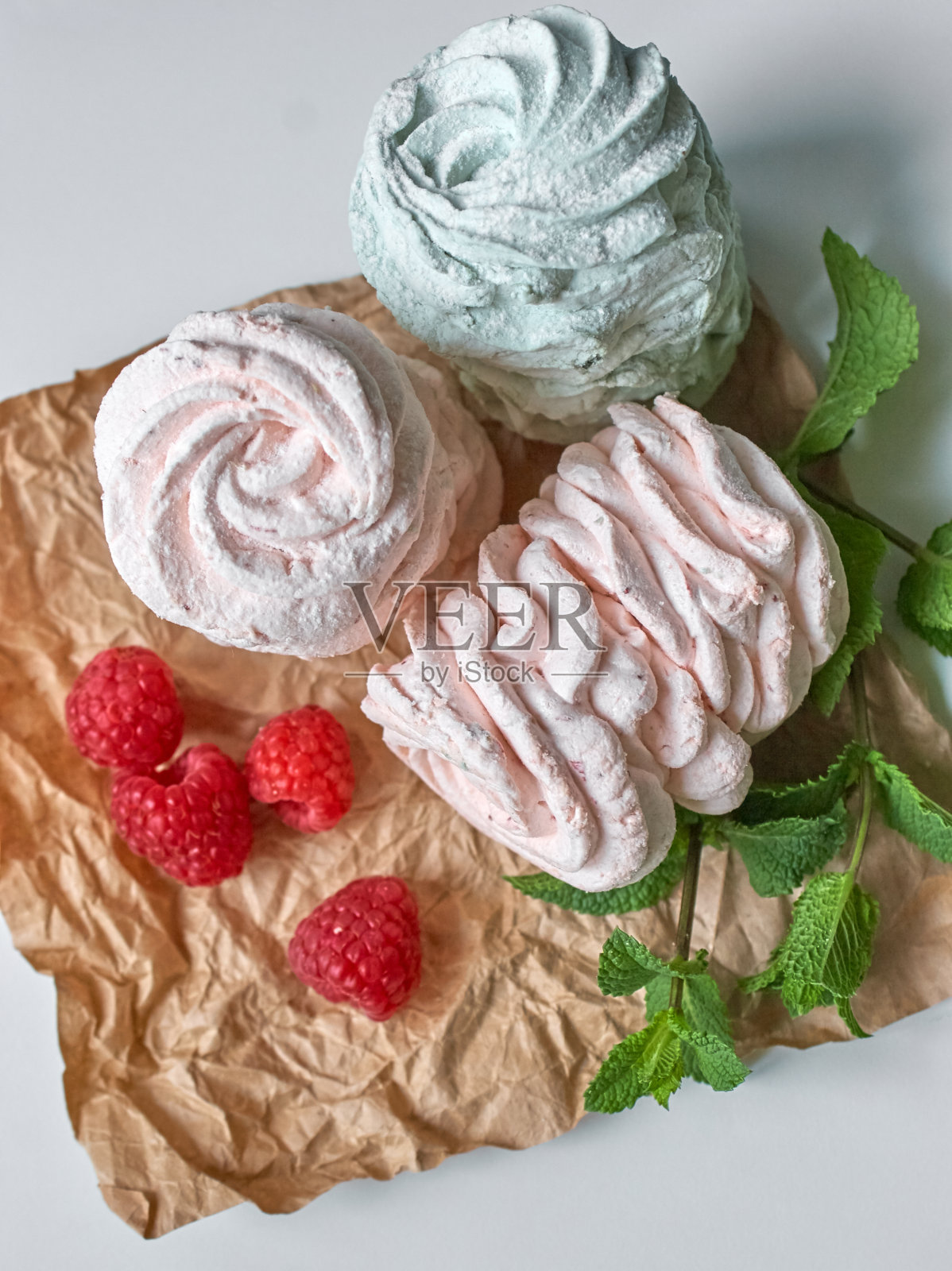 自制的浆果西风。照片摄影图片