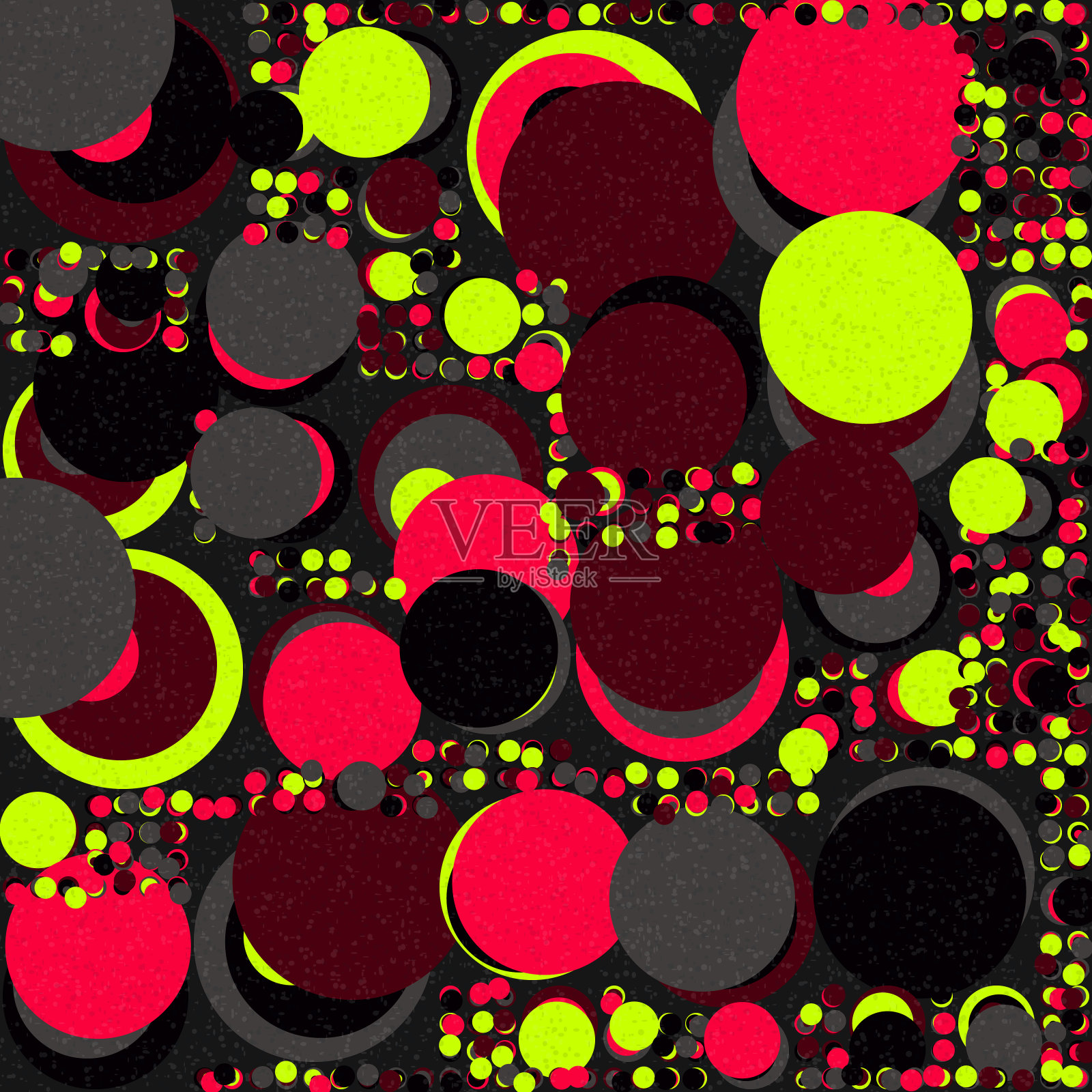 抽象几何图案生成计算艺术插图插画图片素材