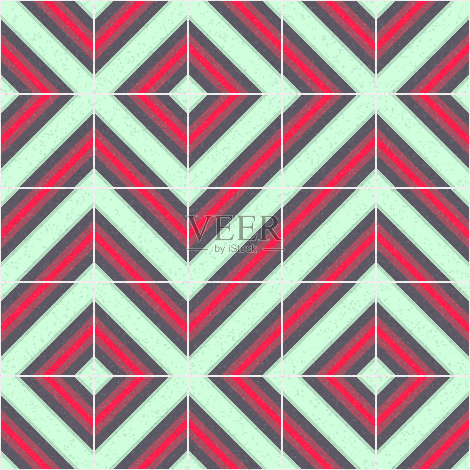 抽象几何图案生成计算艺术插图插画图片素材