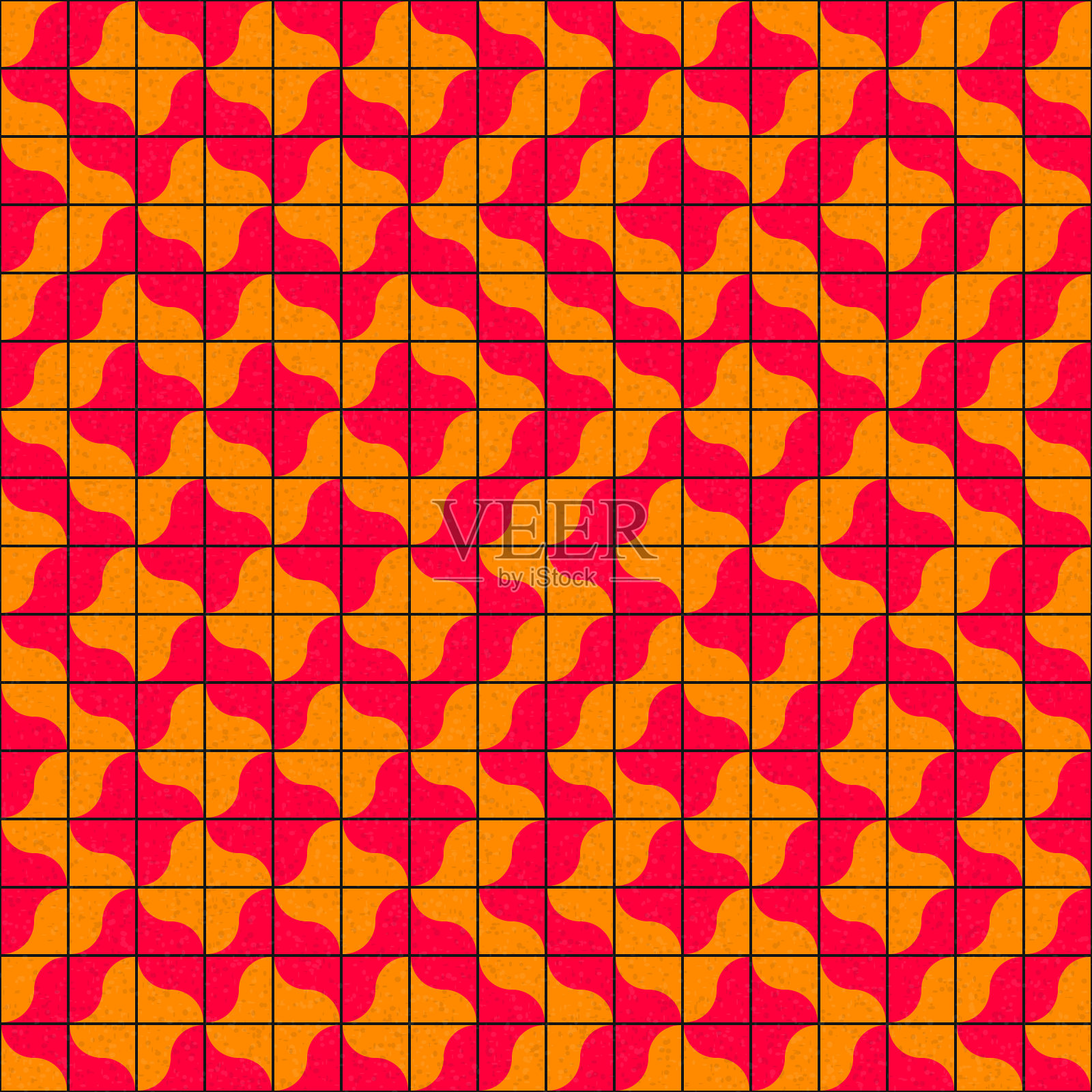 抽象几何图案生成计算艺术插图插画图片素材