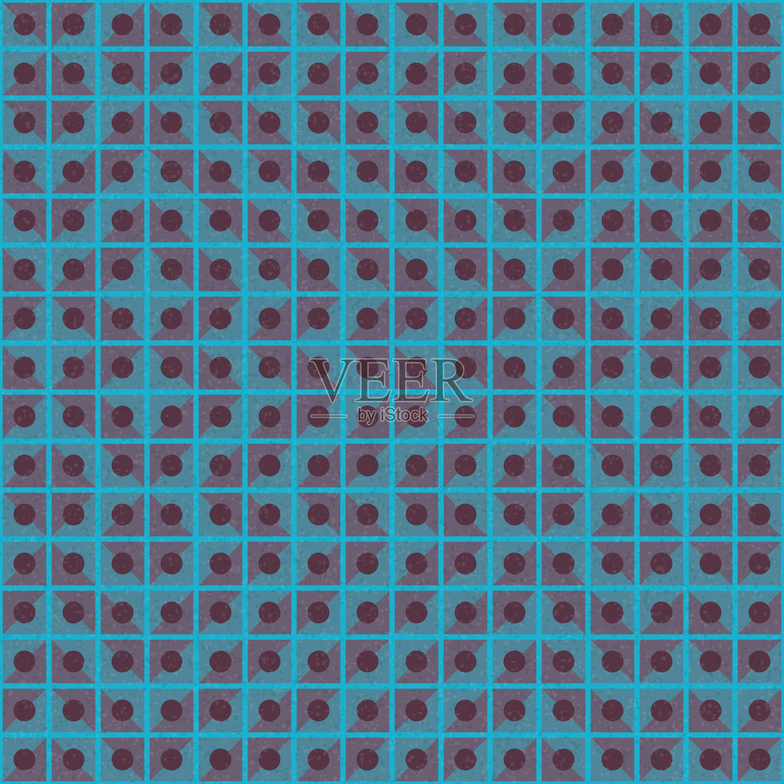 抽象几何图案生成计算艺术插图插画图片素材