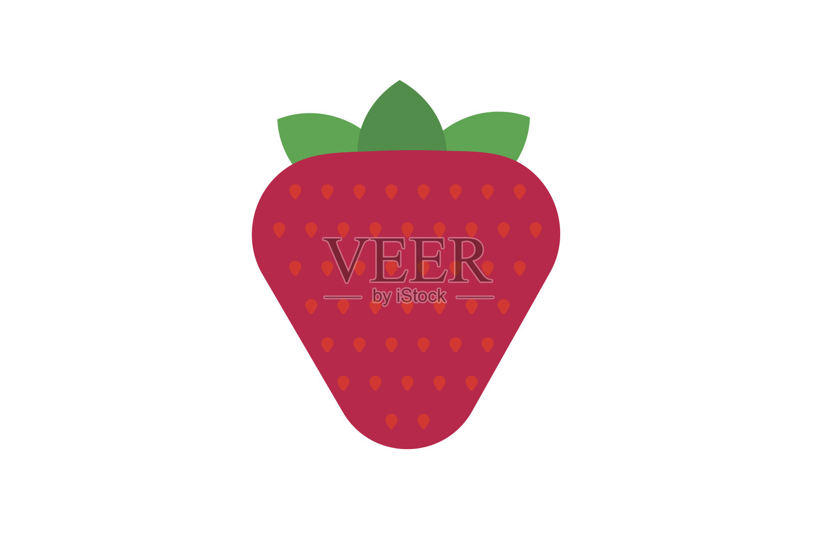 矢量插图的简单和可爱的鲑鱼插画图片素材