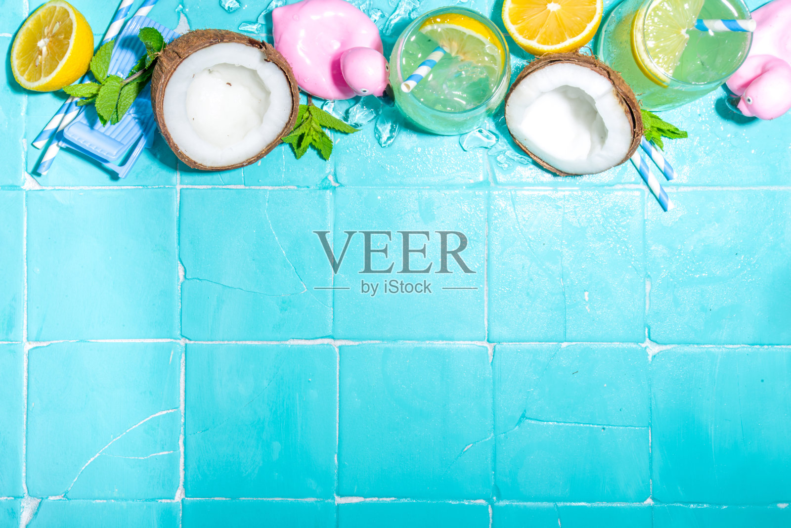 阳光明媚的暑假概念。照片摄影图片