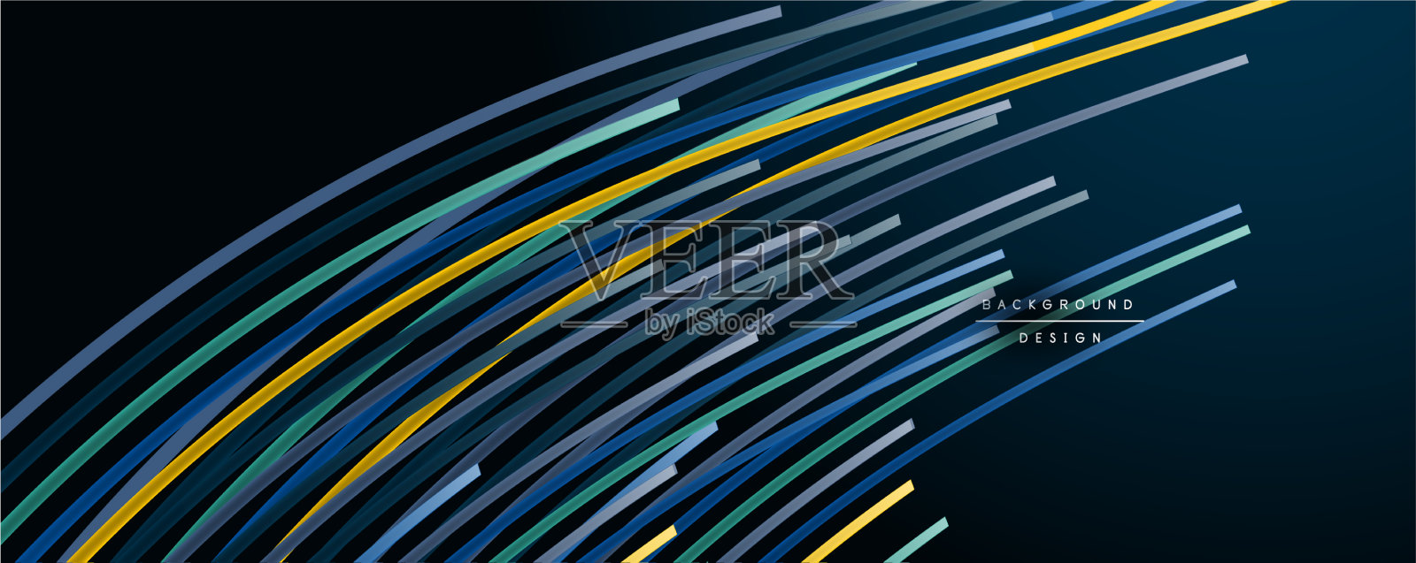 抽象色彩线条背景插画图片素材