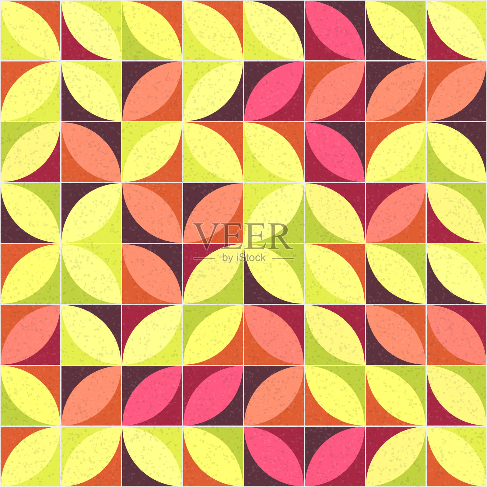 抽象几何图案生成计算艺术插图插画图片素材