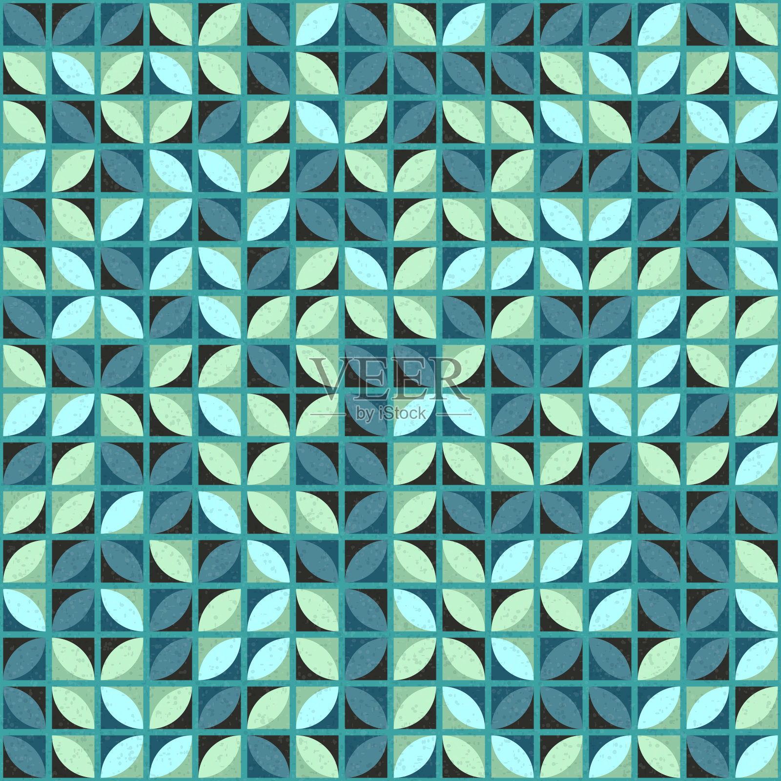 抽象几何图案生成计算艺术插图插画图片素材