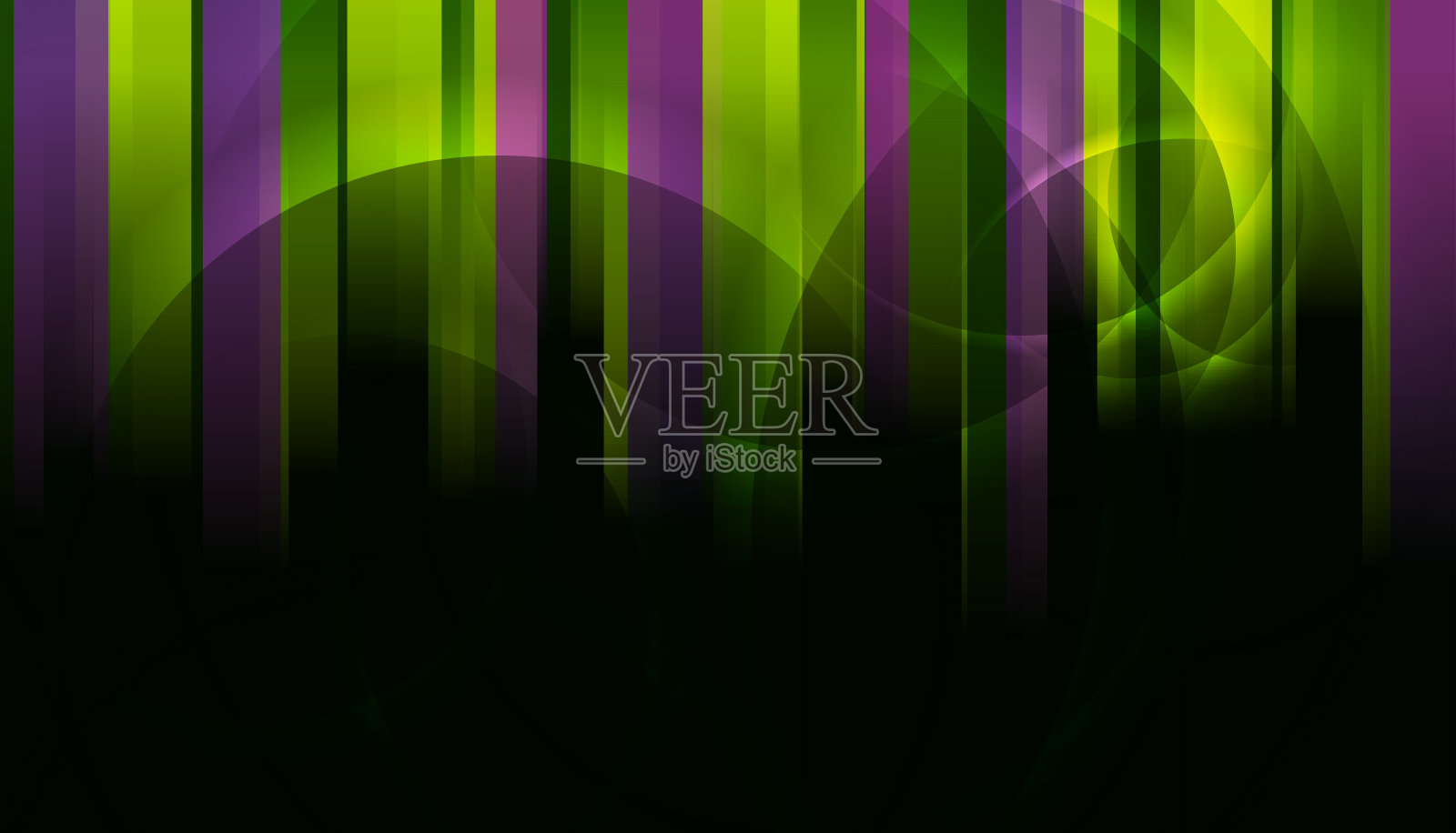 暗紫色和绿色有光泽的条纹抽象背景插画图片素材