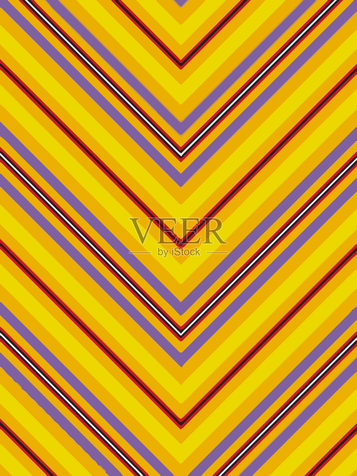 摘要背景由多色条纹为插画图片素材