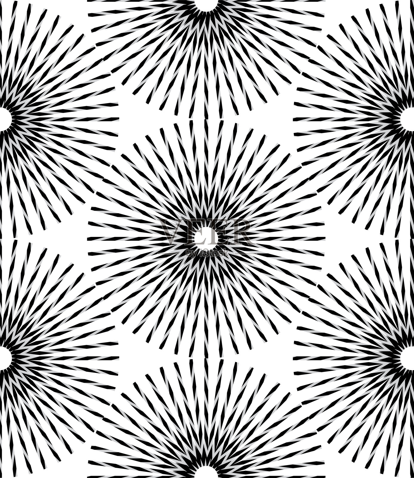 抽象条纹黑白螺旋背景插画图片素材