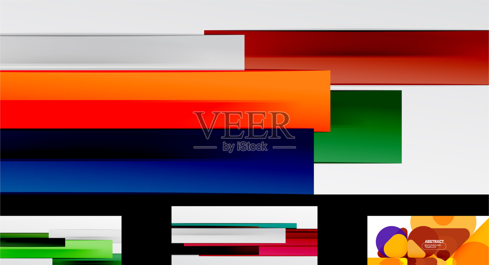 最小几何壁纸抽象插画图片素材