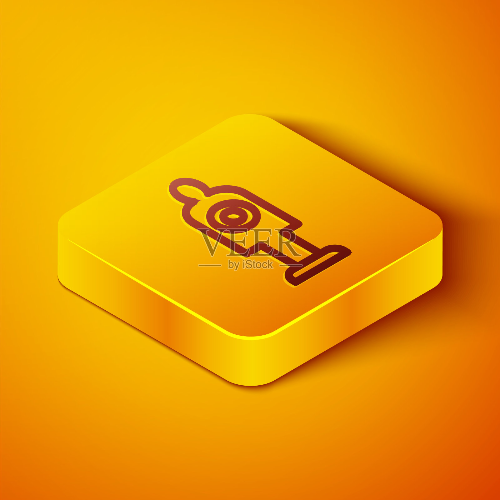 等距线射击人体目标运动图标素材