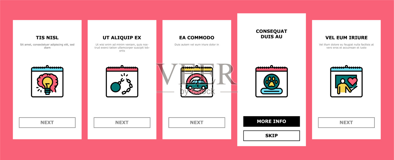 世界假日事件登上图标集图标素材