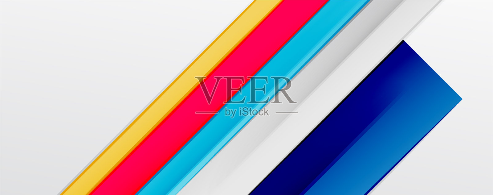 色彩抽象线条时尚几何背景插画图片素材