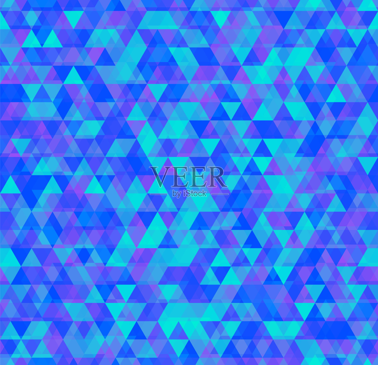 时尚的低聚无缝图案插画图片素材