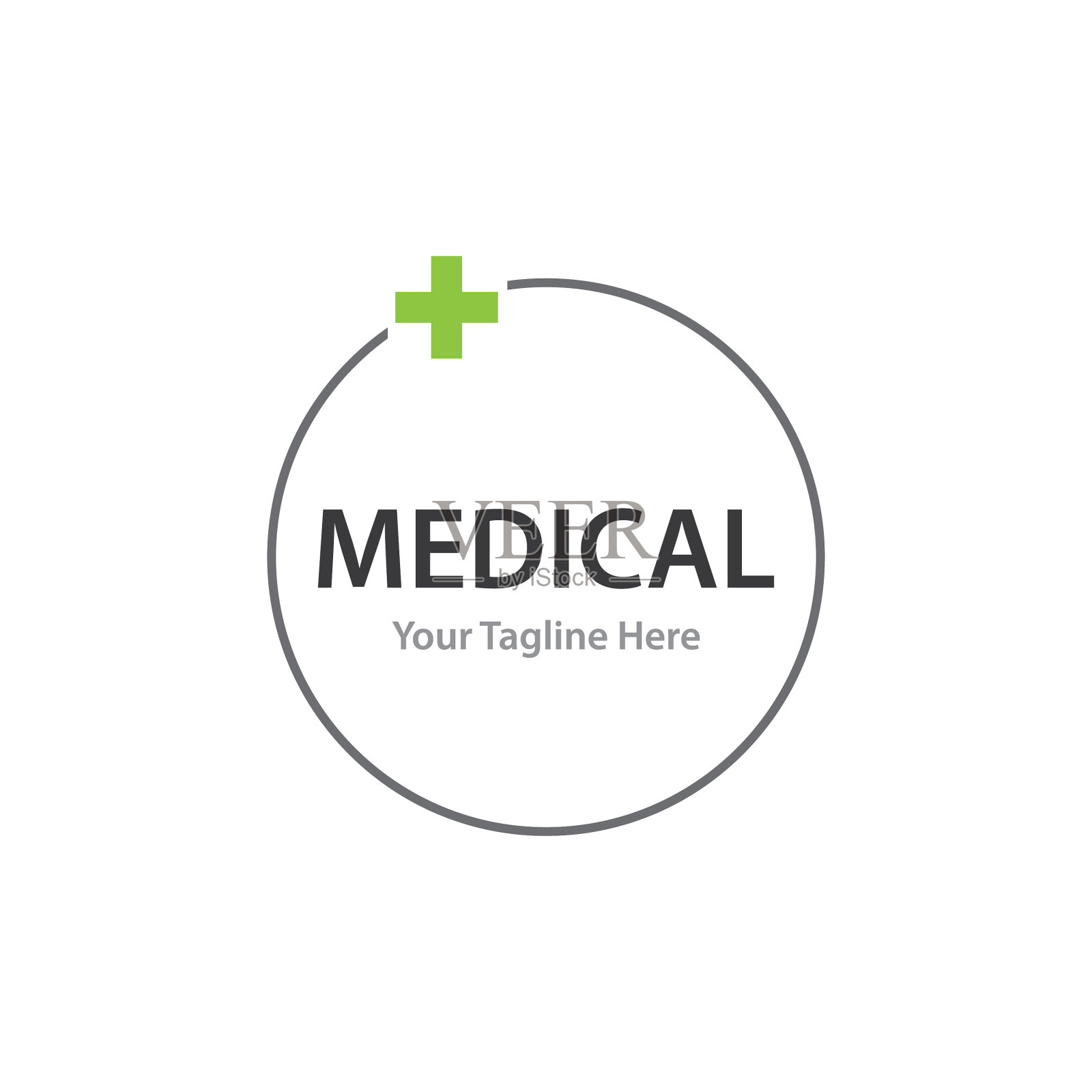 十字医疗插画图片素材