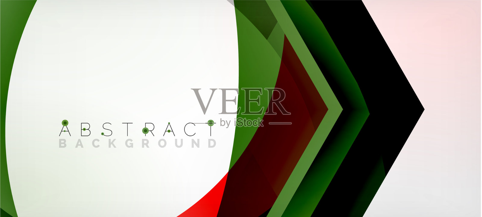 透明六边形几何形状抽象插画图片素材