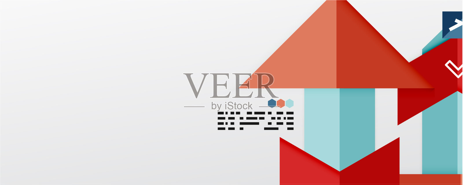 闪闪发光的三角形和几何形状插画图片素材