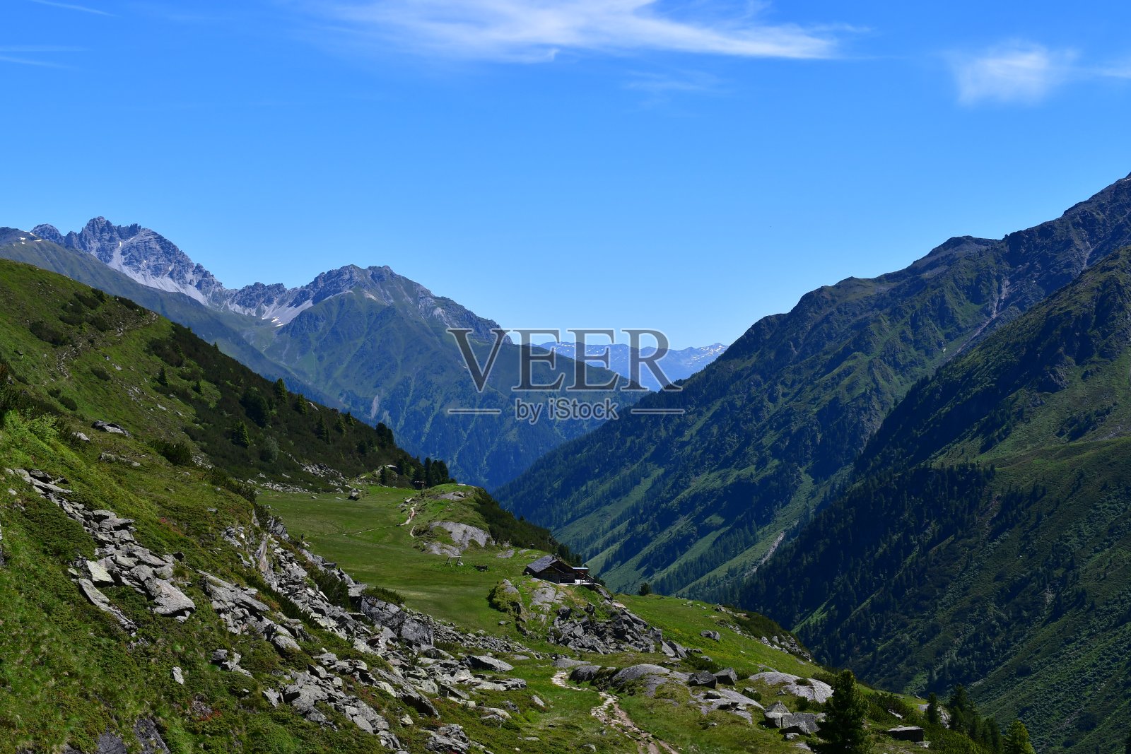 斯图拜山谷景色优美照片摄影图片