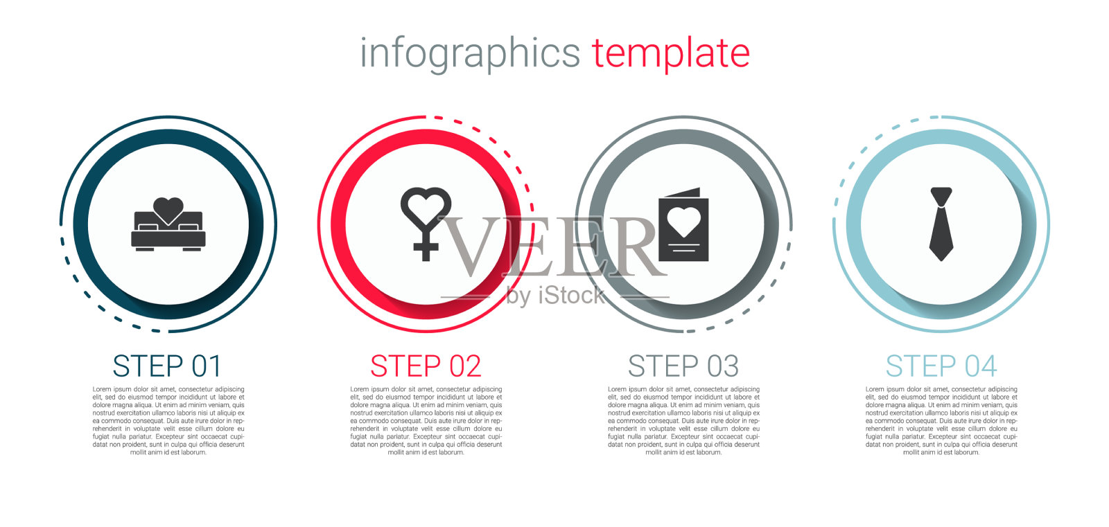 设置卧室女性象征贺卡插画图片素材