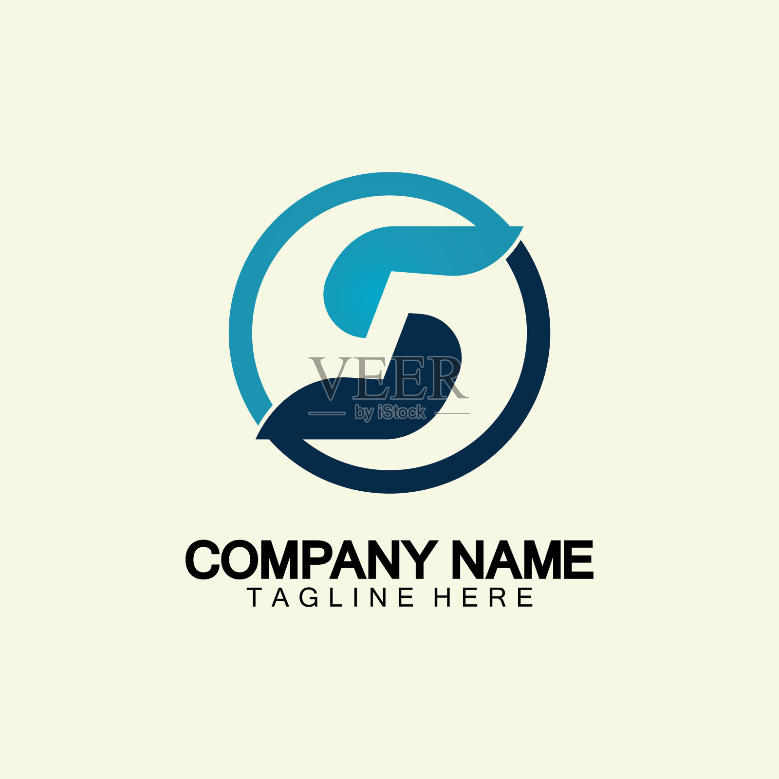 公司商务信函标志设计插画图片素材