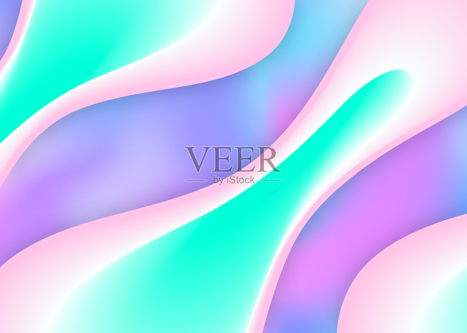 带有动态形状和流体的液体元素背景。插画图片素材