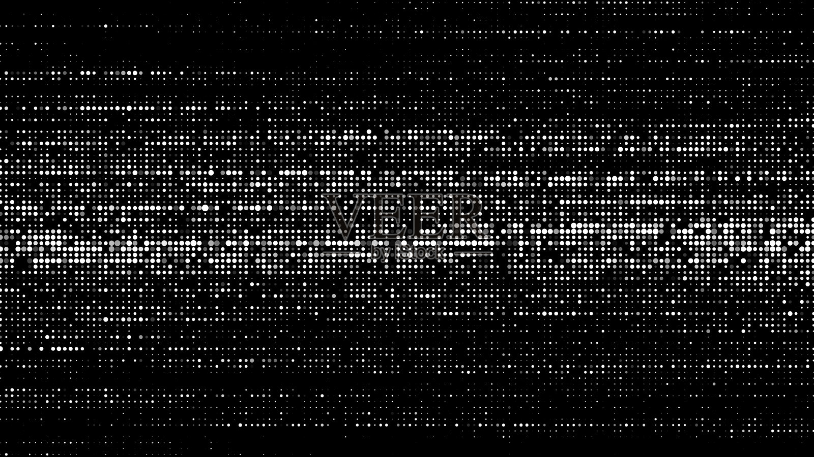 未来点背景。网络背景与颗粒大小不同。粒子技术说明。插画图片素材