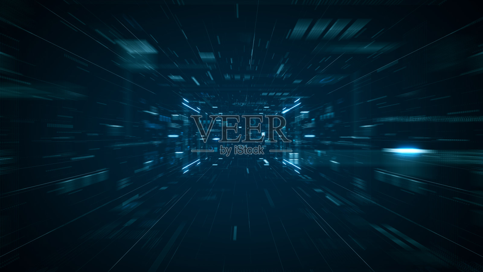 抽象技术大数据概念。照片摄影图片