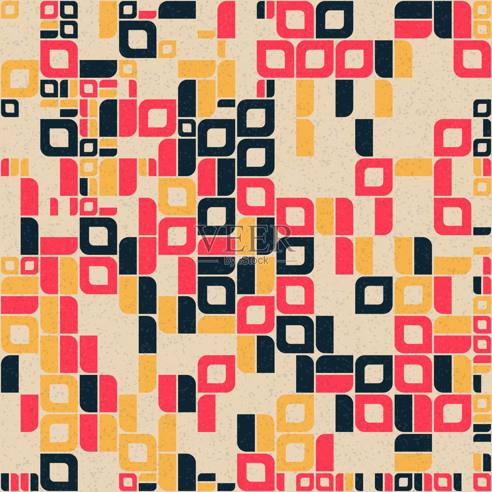 抽象几何图案生成计算艺术插图插画图片素材