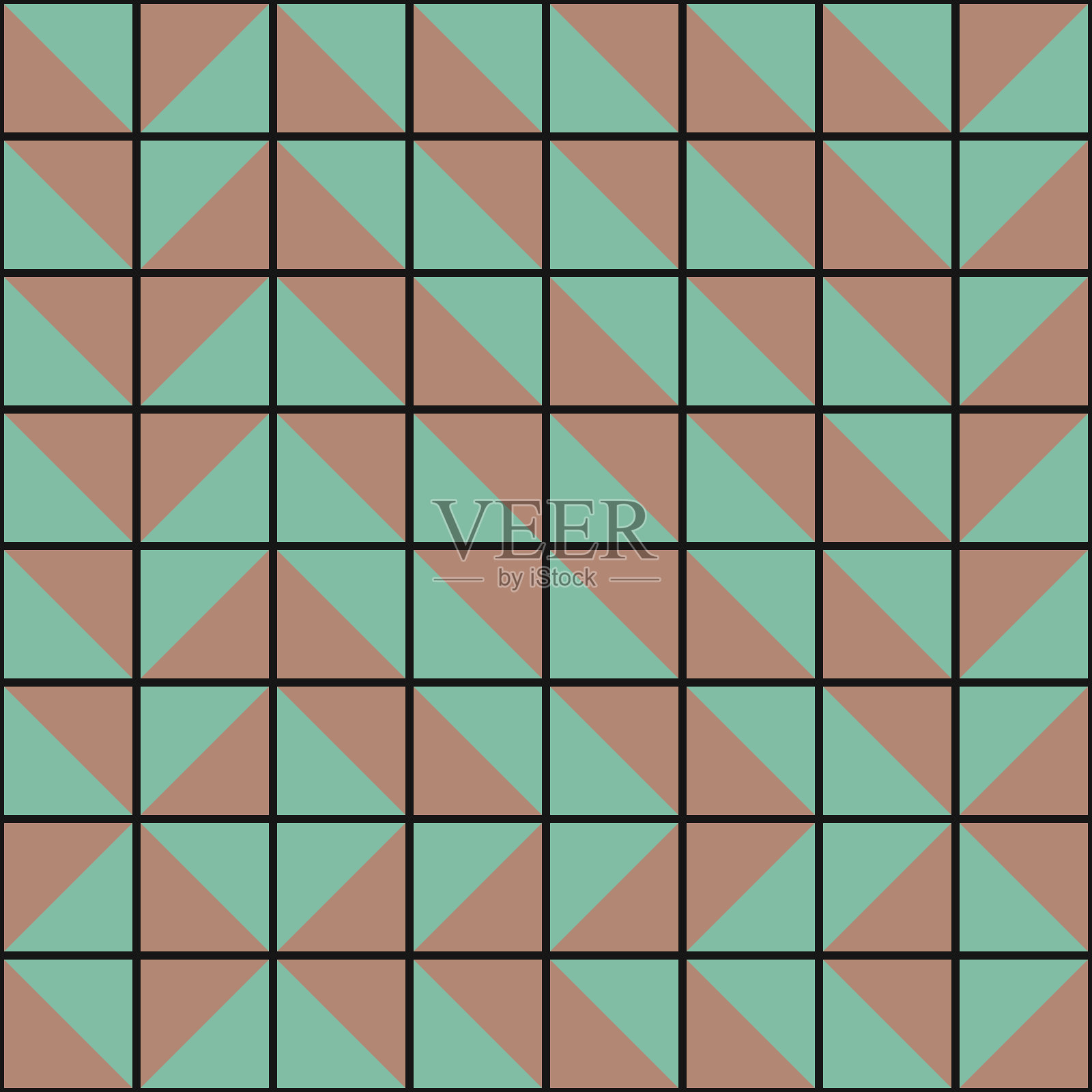 抽象几何图案生成计算艺术插图插画图片素材