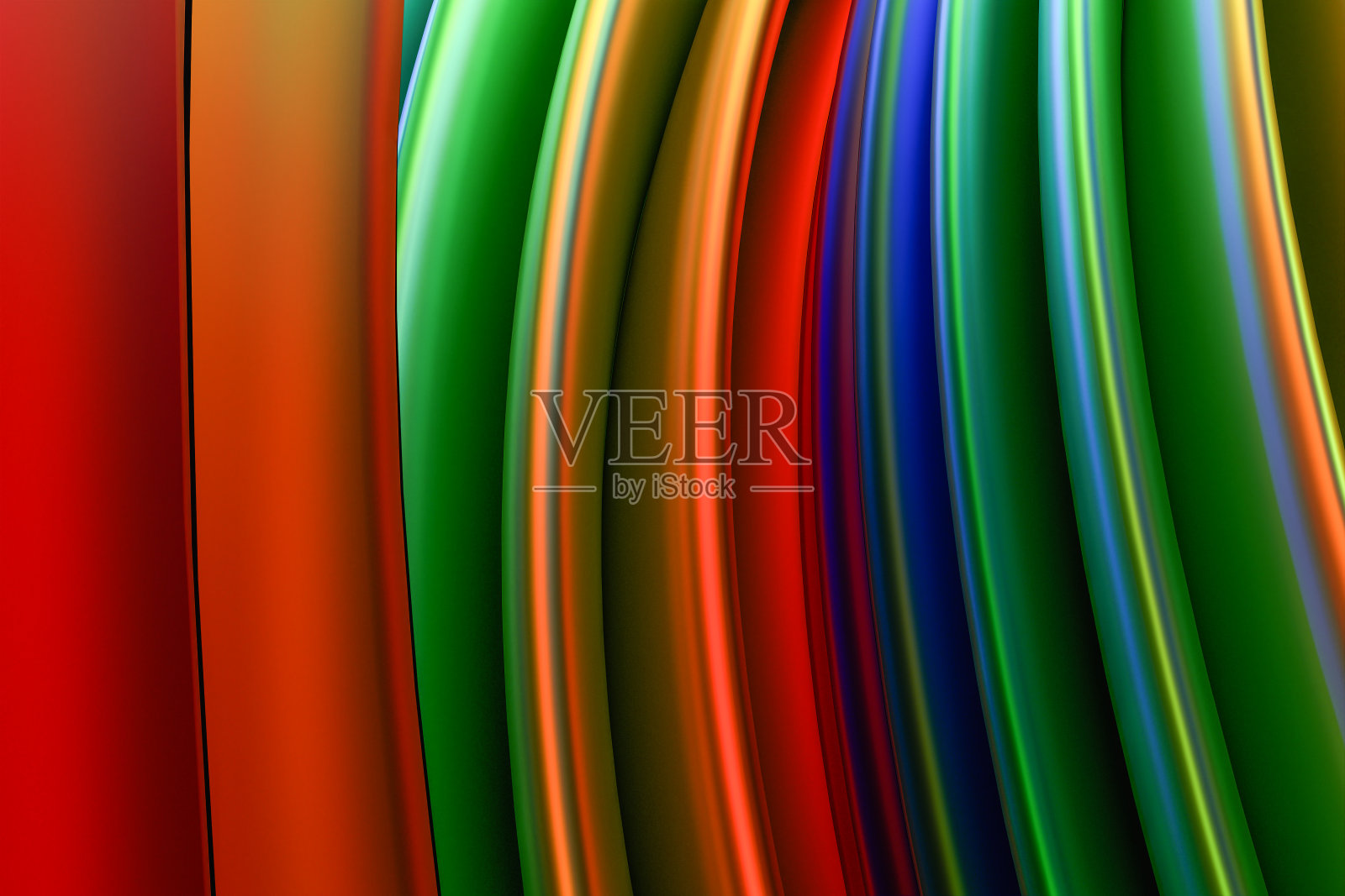 彩虹色的抽象背景曲线照片摄影图片