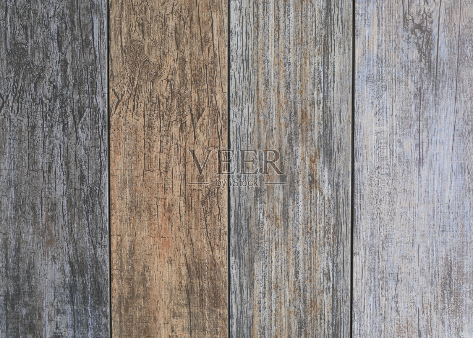 带有几何木纹的旧灰色地板照片摄影图片