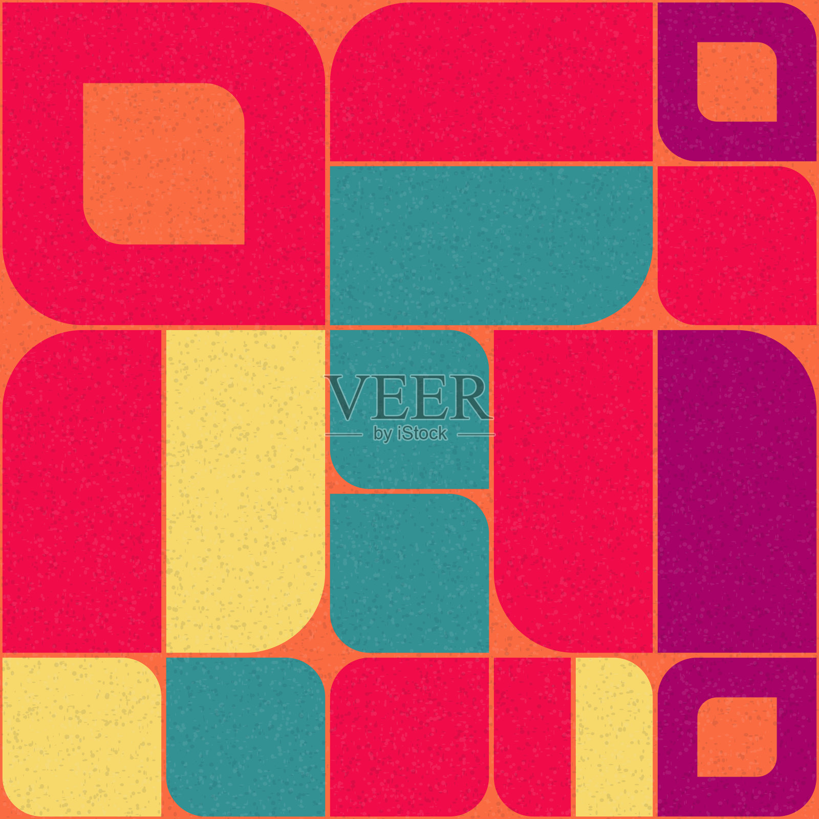 抽象几何图案生成计算艺术插图插画图片素材