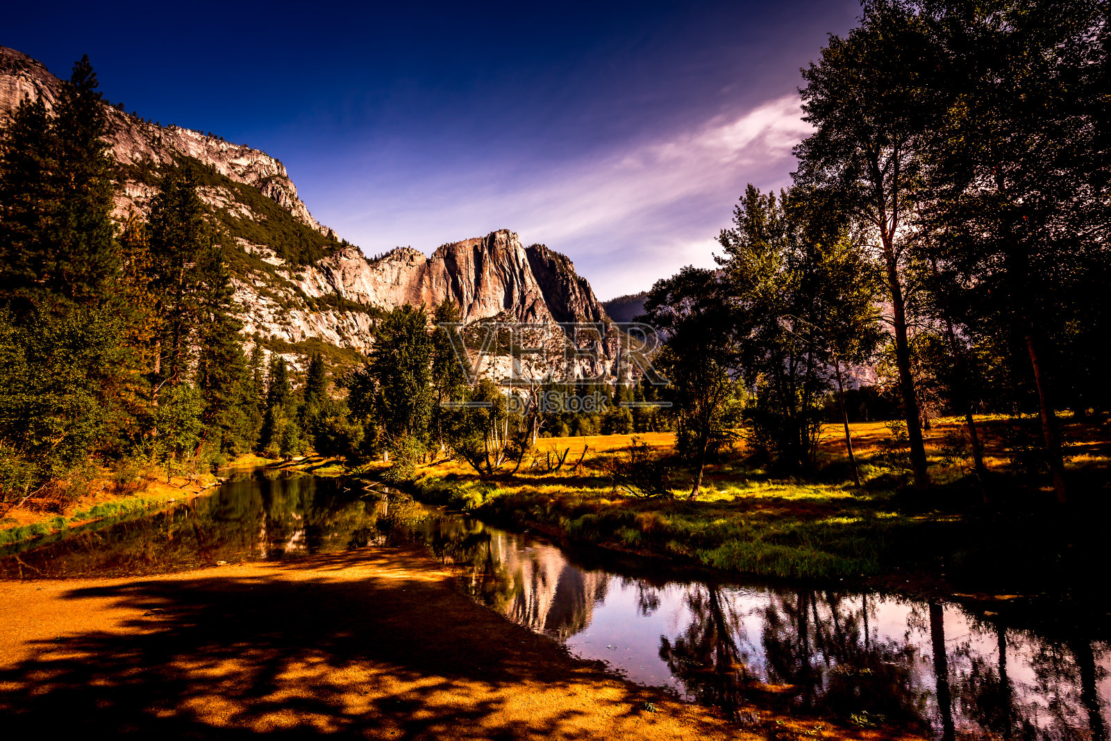 约塞米蒂山谷，约塞米蒂国家公园照片摄影图片