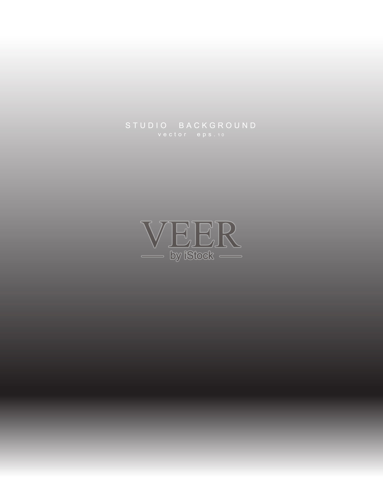 空白灰梯度工作室房间背景插画图片素材