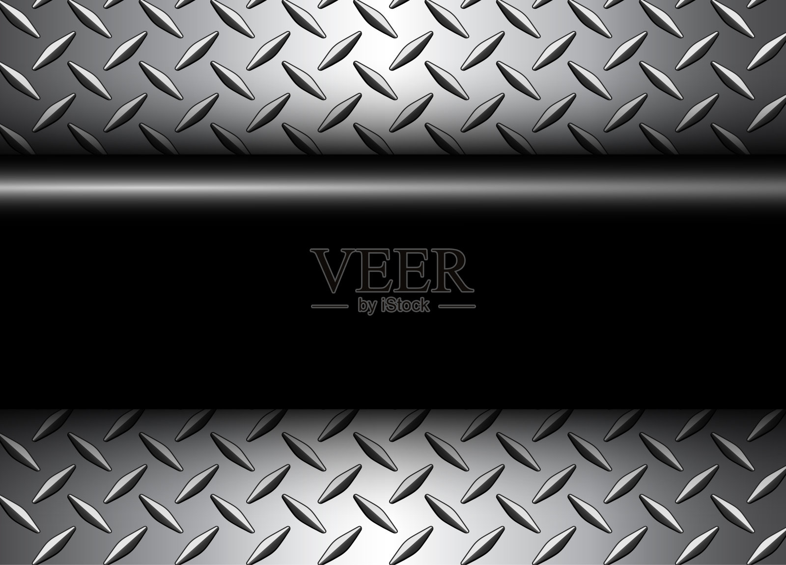 背景3D银色黑色金属插画图片素材