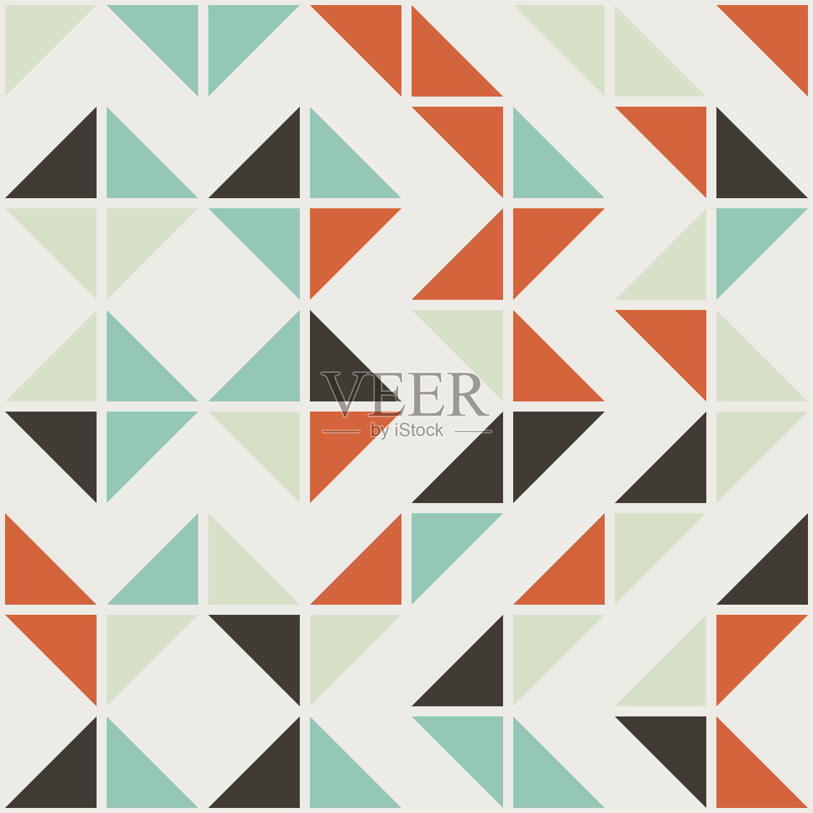 抽象几何图案生成计算艺术插图插画图片素材